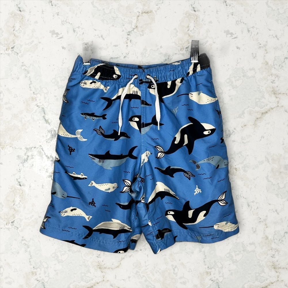 Hanna Andersson Whale Shark Swim Trunk